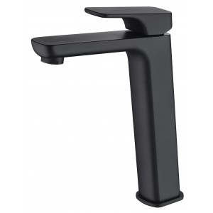 Eden Matte Black High Basin Mixer